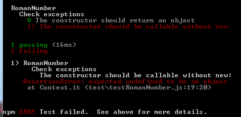 Test Invoke without new: error